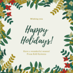 Happy Holidays from RAS Systems